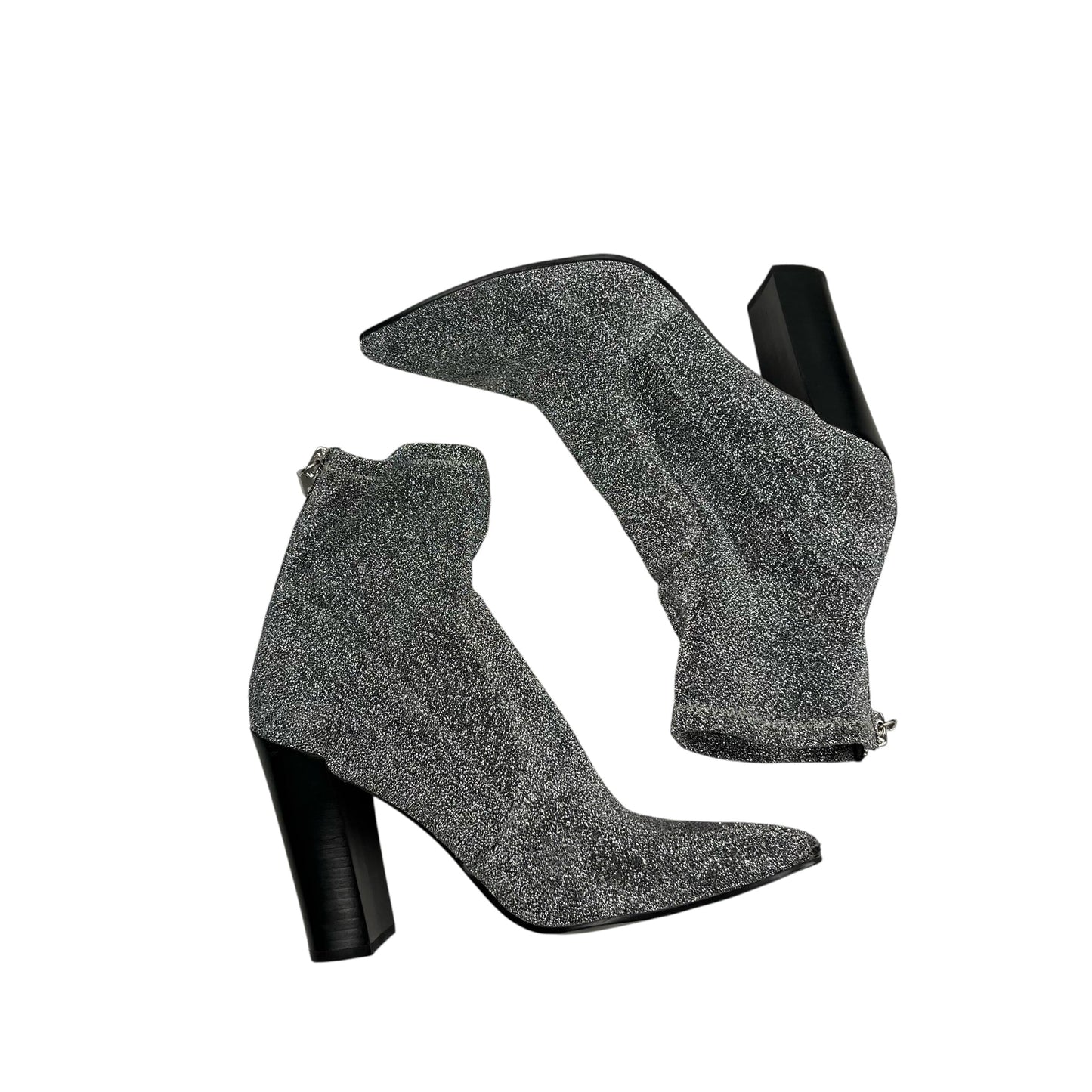 Boots Ankle Heels By Dolce Vita In Silver, Size:9
