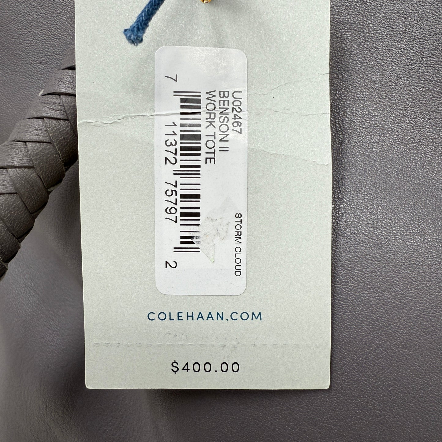 Benson II Leather Work Tote By Cole-Haan, Size: Large