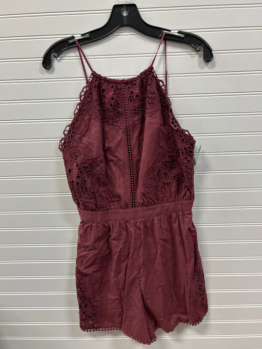Romper By American Eagle In Purple, Size:S