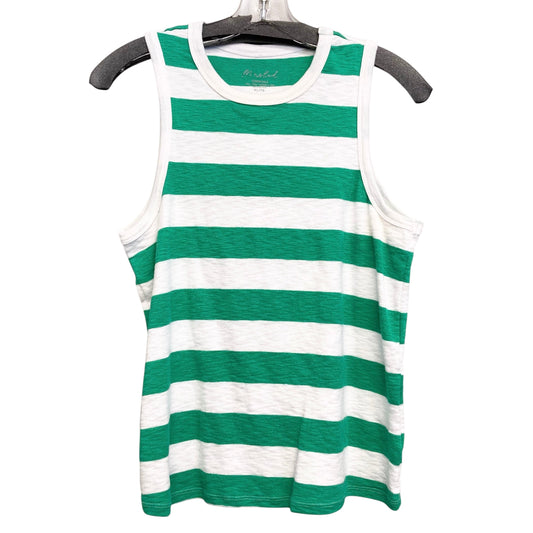 Top Sleeveless By Marled In Striped Pattern, Size:Xl