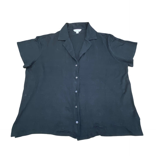 Top Ss By Banana Republic In Black, Size:Xl