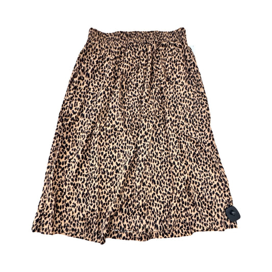 Skirt Maxi By Croft And Barrow In Animal Print, Size:M