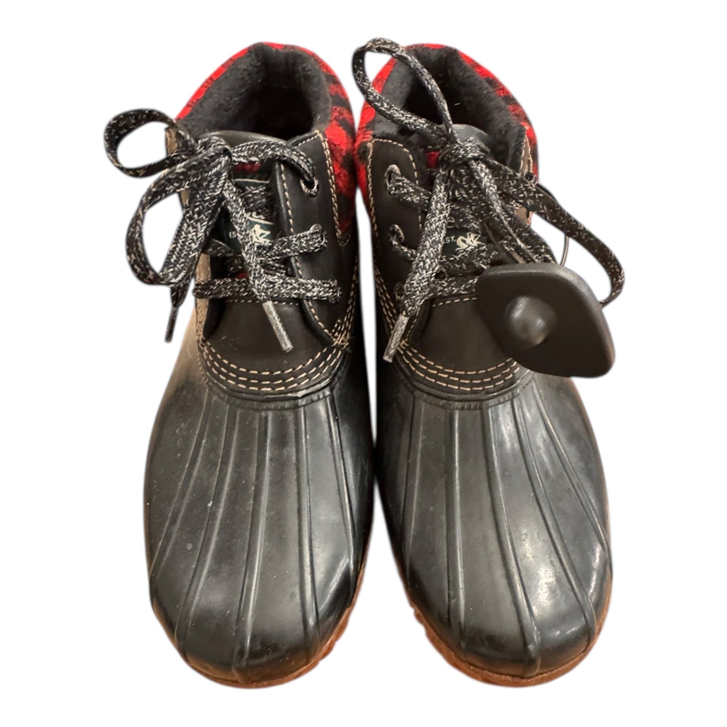 Boots Rain By Bass In Black, Size:8