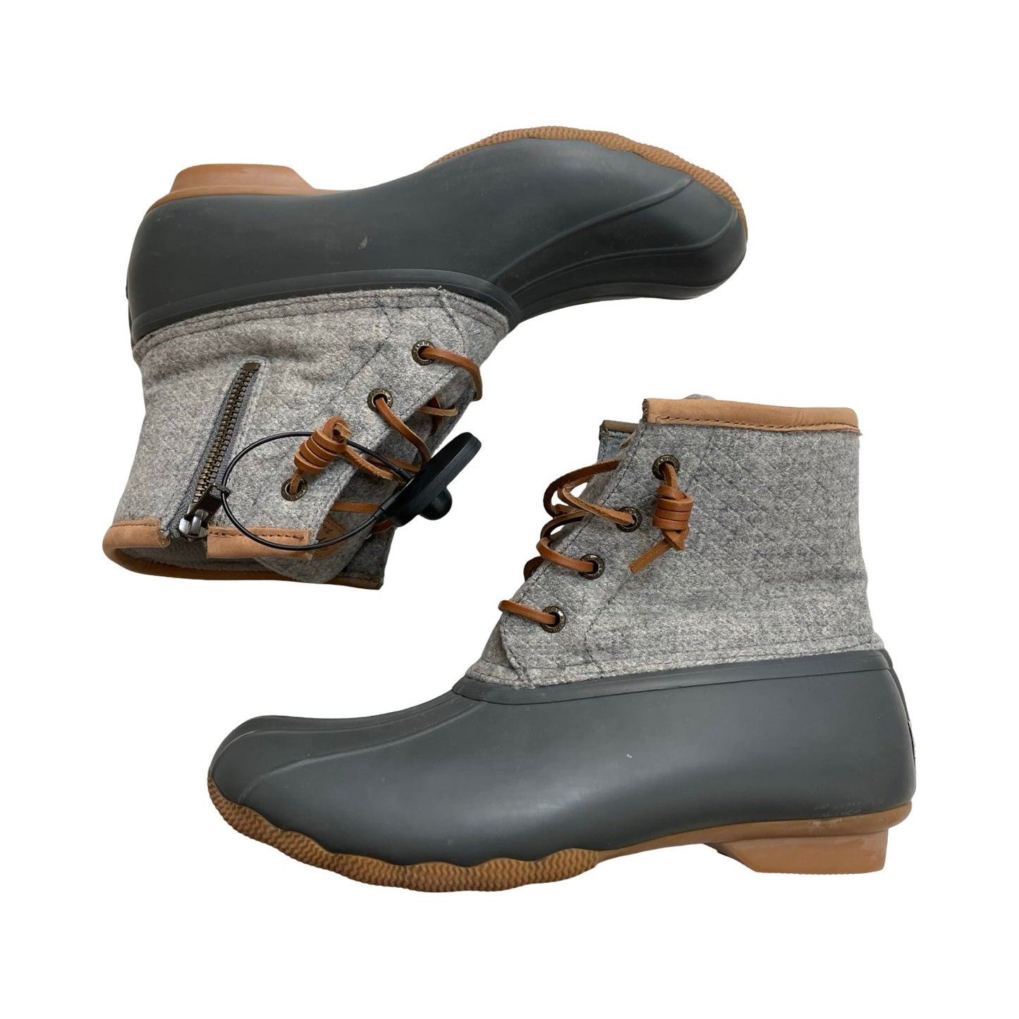 Boots Snow By Sperry In Grey, Size:9