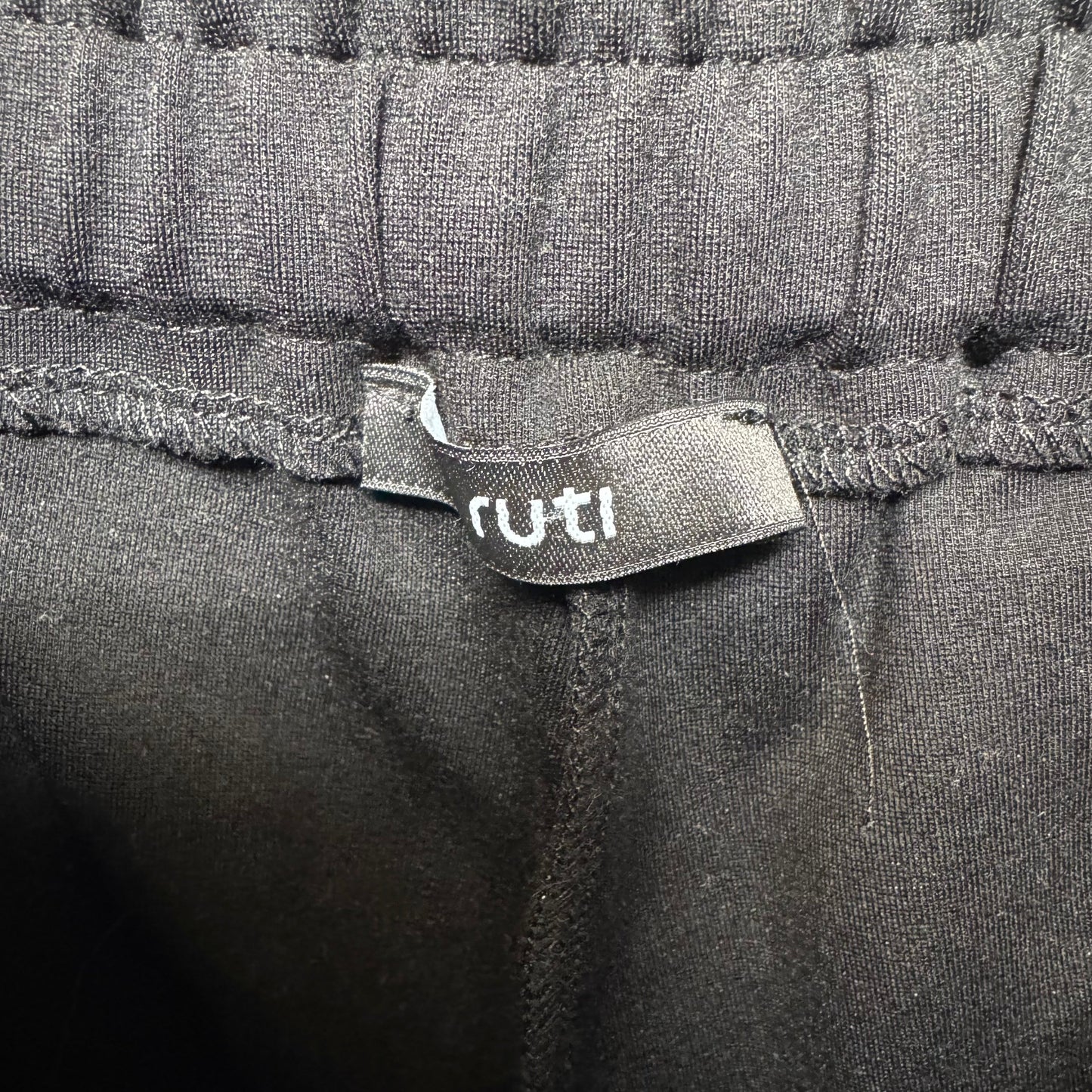 The Tweed Comfort Trousers By Ruti In Black & Grey, Size: 0