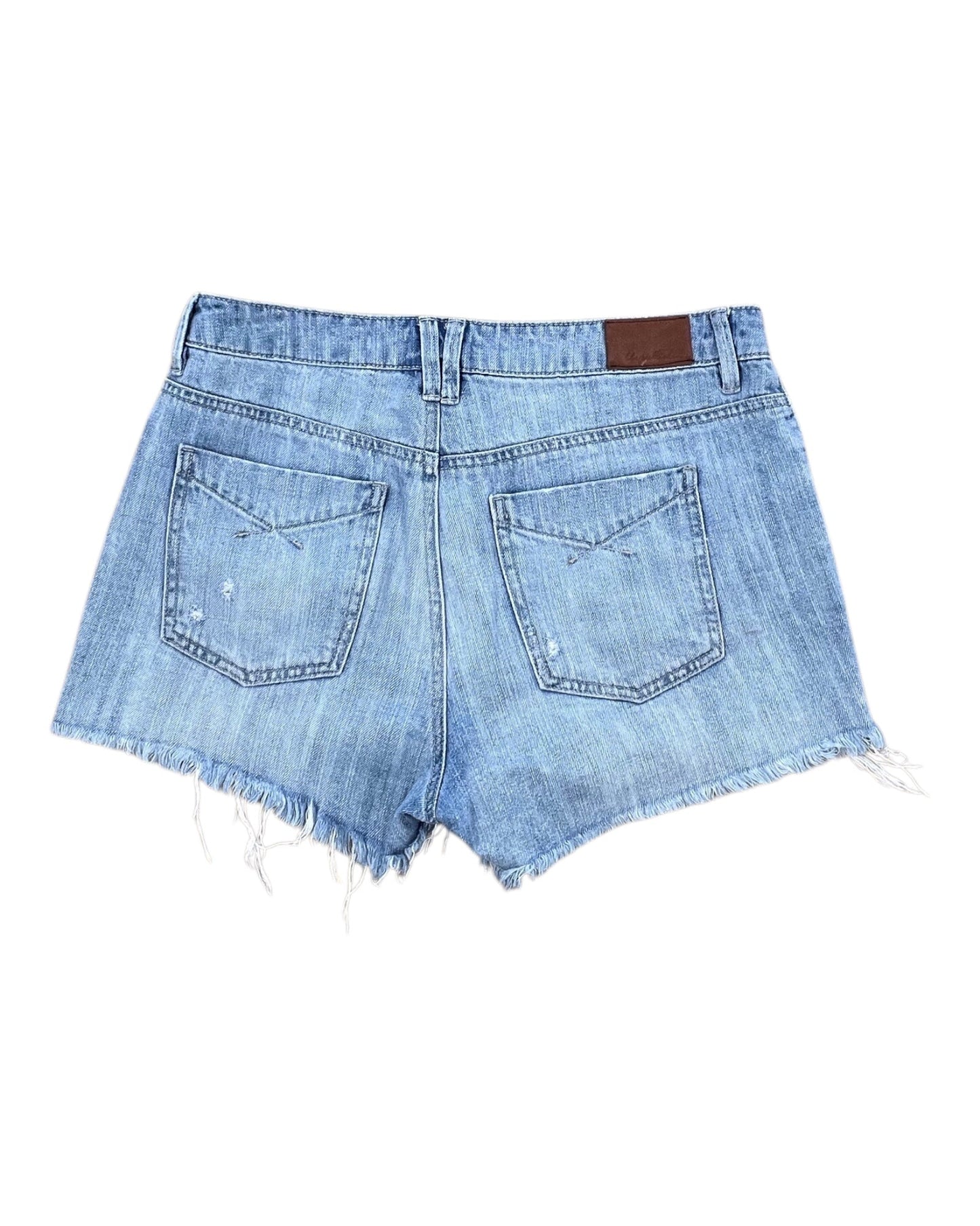 Shorts By Clothes Mentor In Blue Denim, Size:4
