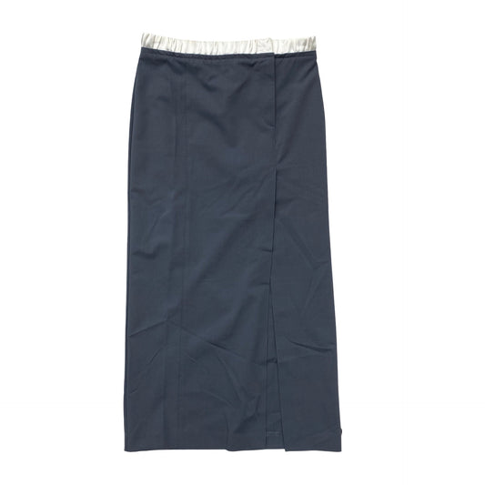 Skirt Maxi By Zara In Grey & White, Size:Xs