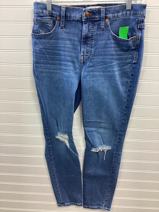 Jeans Skinny By Madewell In Blue Denim, Size:6
