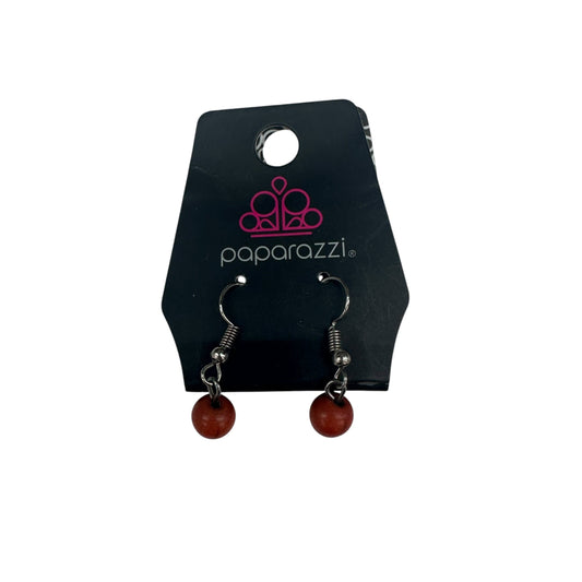 Earrings Dangle/Drop By Paparazzi In Orange