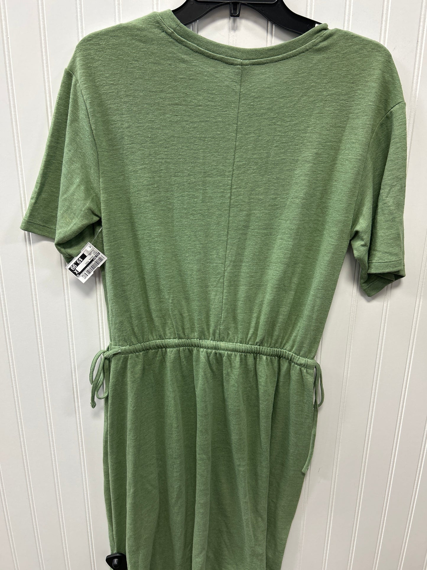 Dress Casual Midi By Old Navy In Green, Size:S
