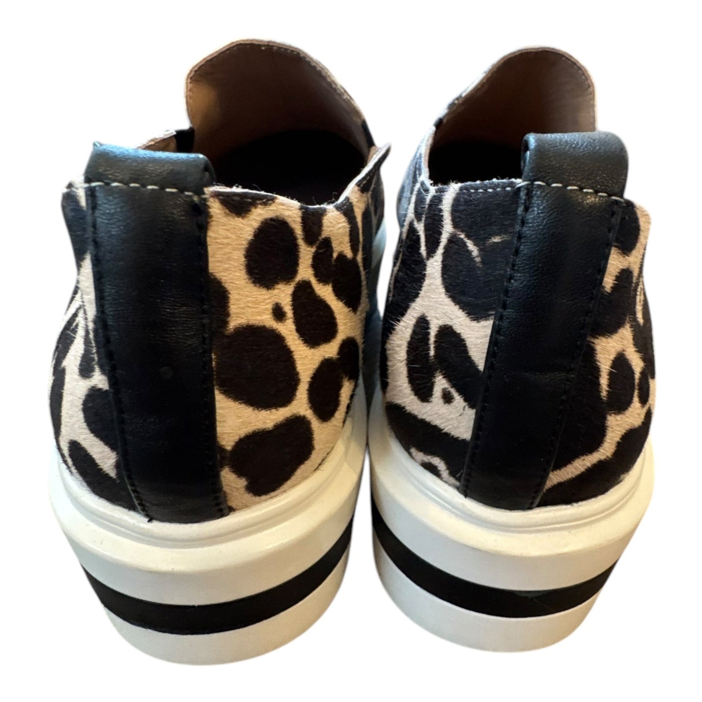 Shoes Heels Platform By PAOLO In Animal Print, Size:9.5
