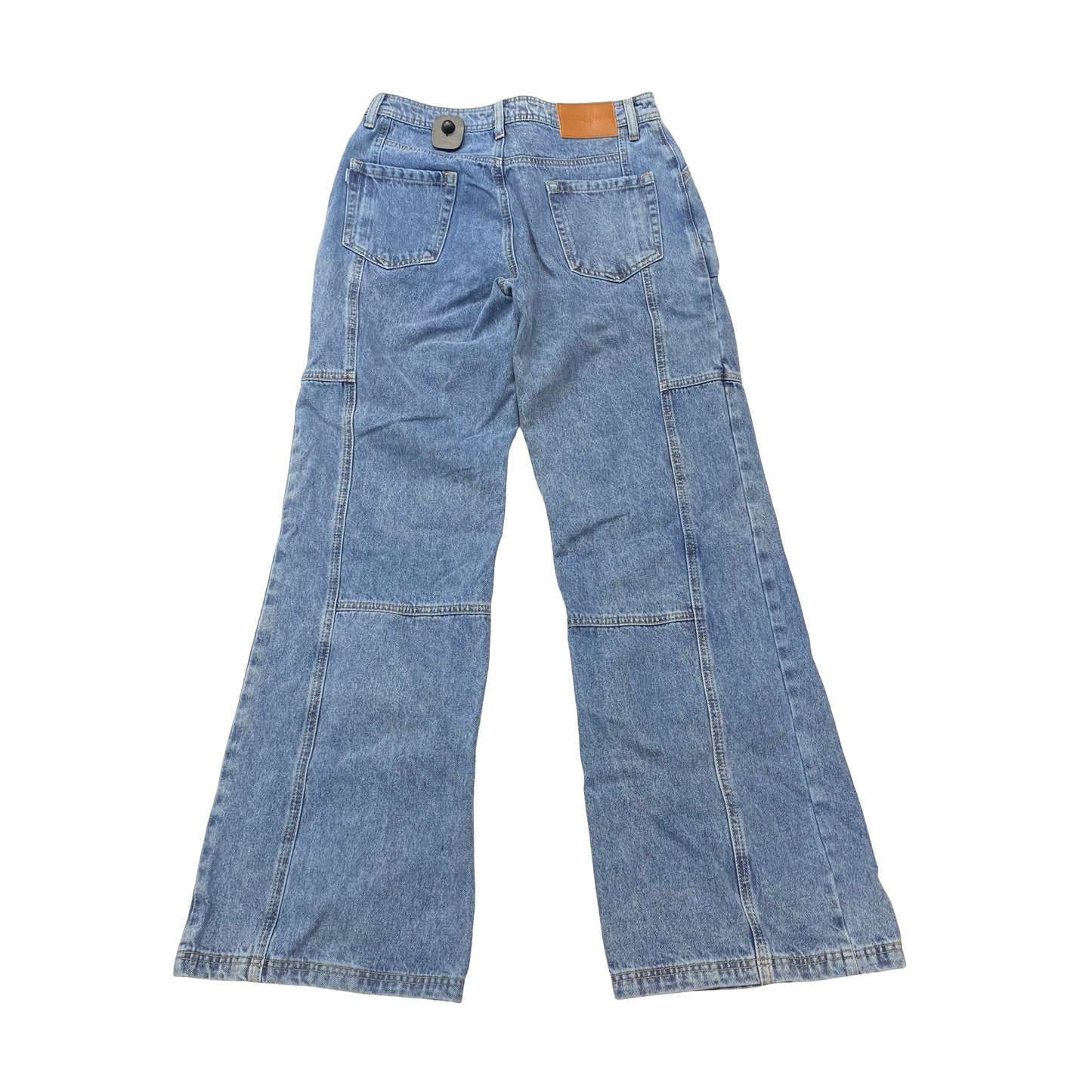 Jeans Straight By Princess Polly In Blue Denim, Size:4