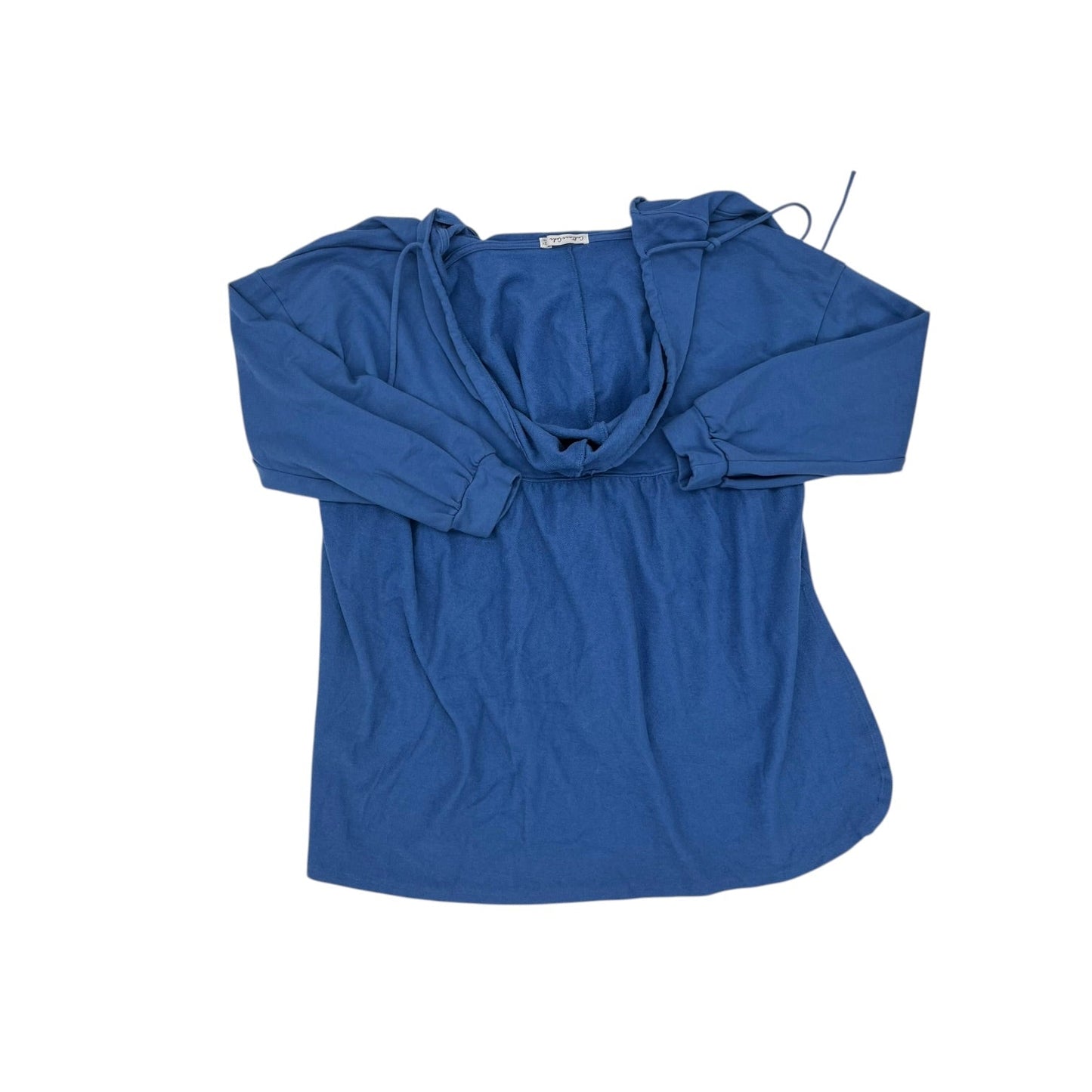 Jacket Shirt By Clothes Mentor In Blue, Size:2X
