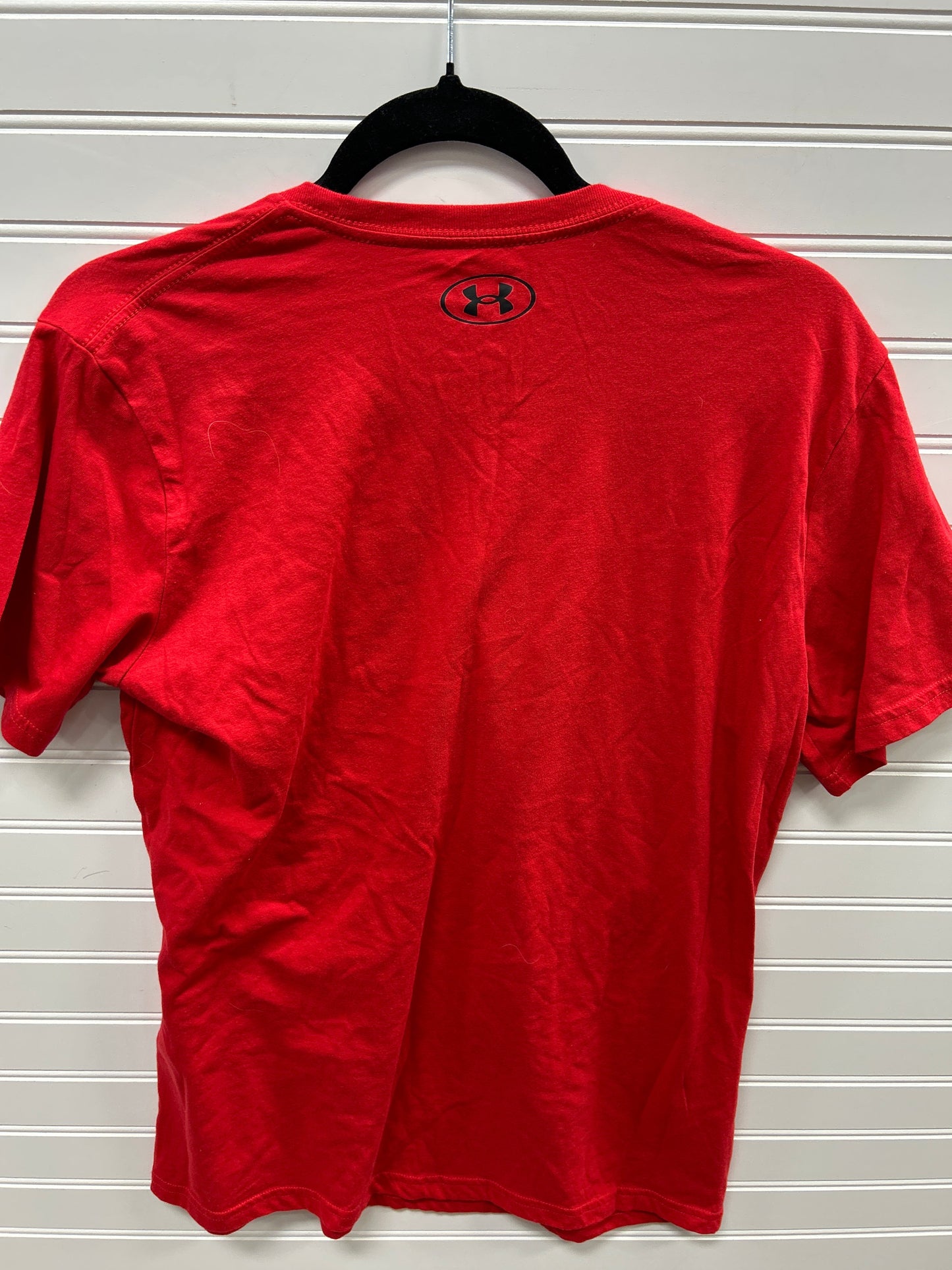 Athletic Top Ss By Under Armour In Red, Size:M