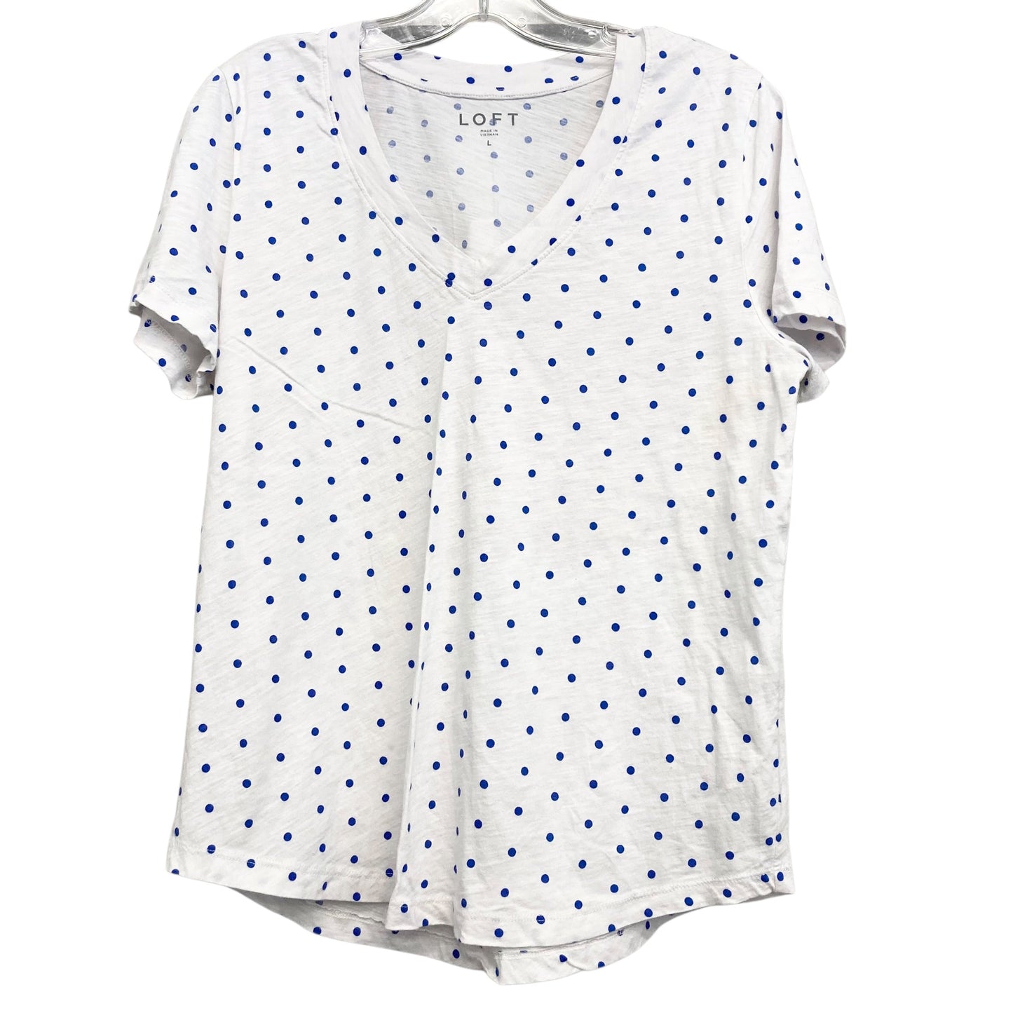 Top Ss By Loft In Polkadot Pattern, Size:L