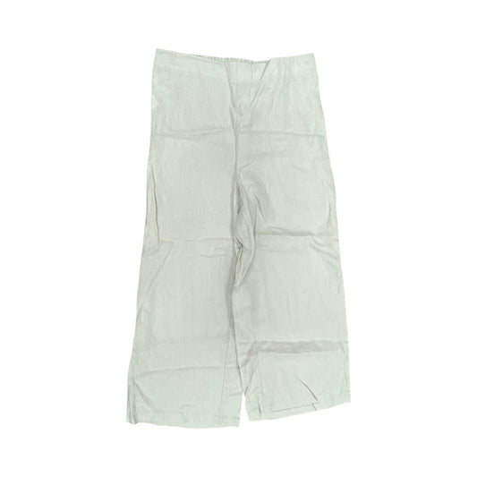 Pants Linen By Tahari In Grey, Size:L