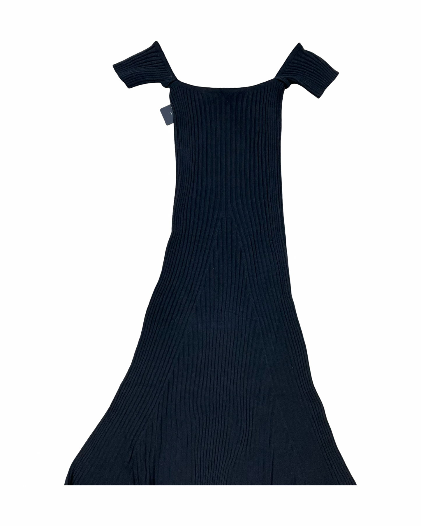 Dress Casual Midi By Clothes Mentor In Black, Size:S