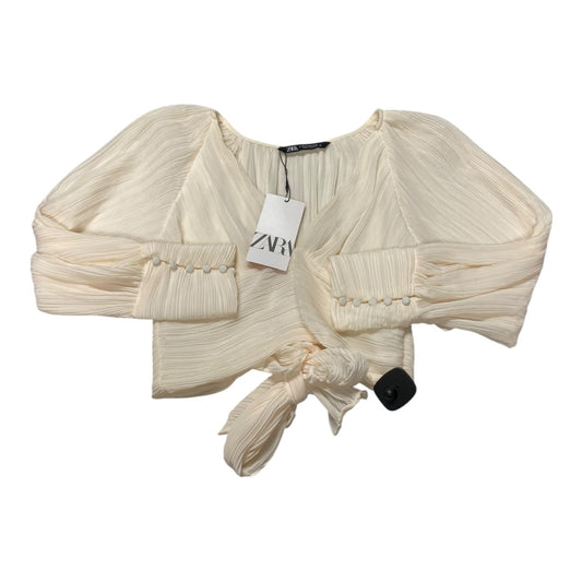 Top Ls By Zara In Cream, Size:Xs