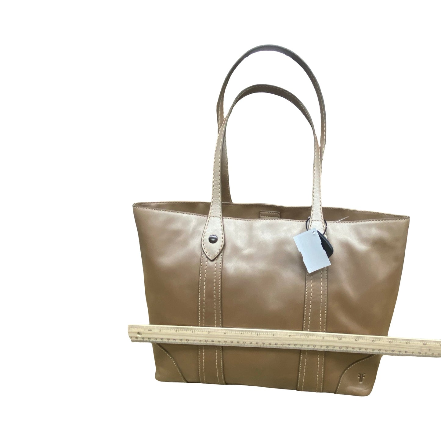 Handbag Designer By Frye In Bronze, Size:Large