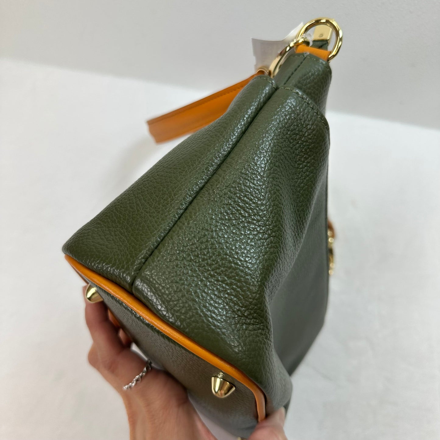 Handbag Leather By DIVINA FIRENZE, Size: Small