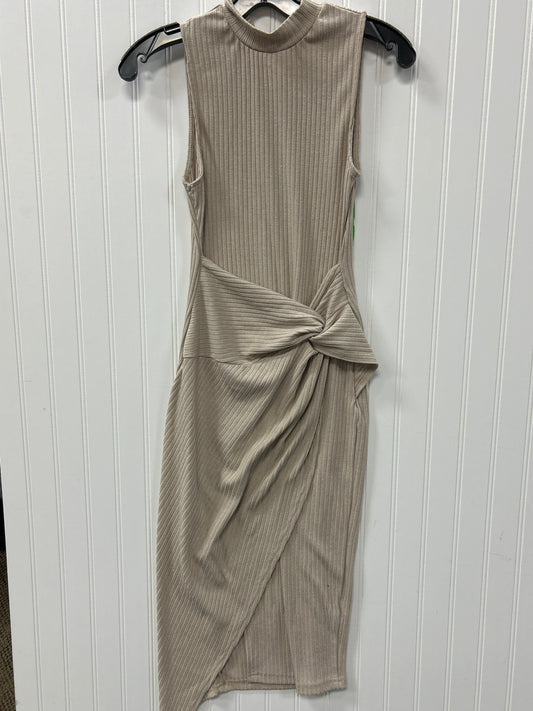 Dress Casual Maxi By Forever 21 In Cream, Size:S