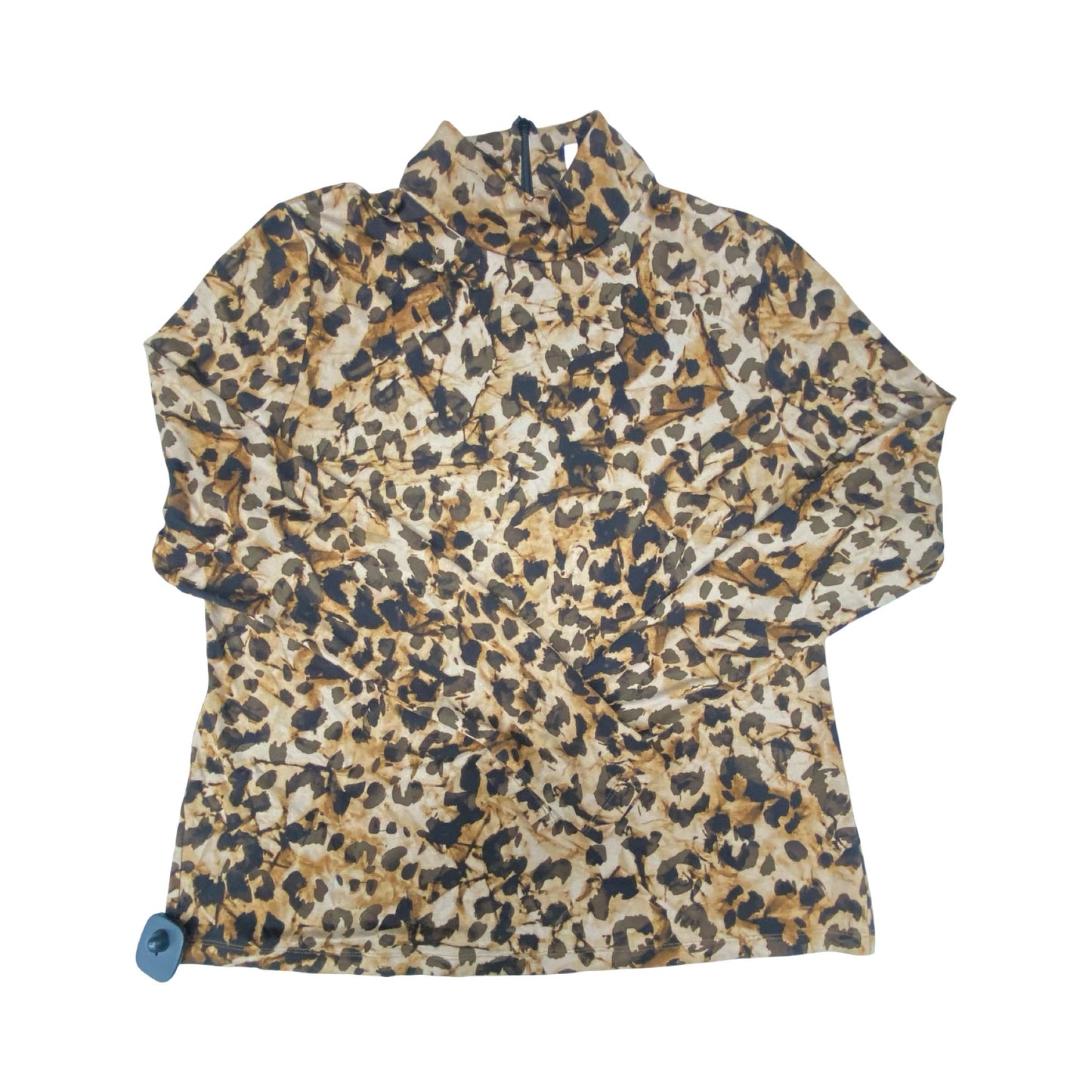 Top Ls By Cabi In Animal Print, Size:L