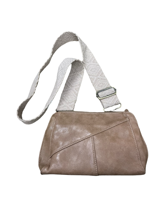 Crossbody By Joy Susan In Brown, Size:Medium