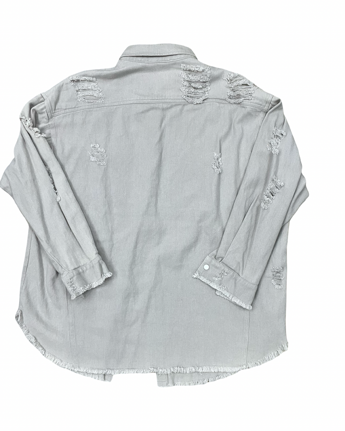 Blouse Ls By Clothes Mentor In Tan, Size:M