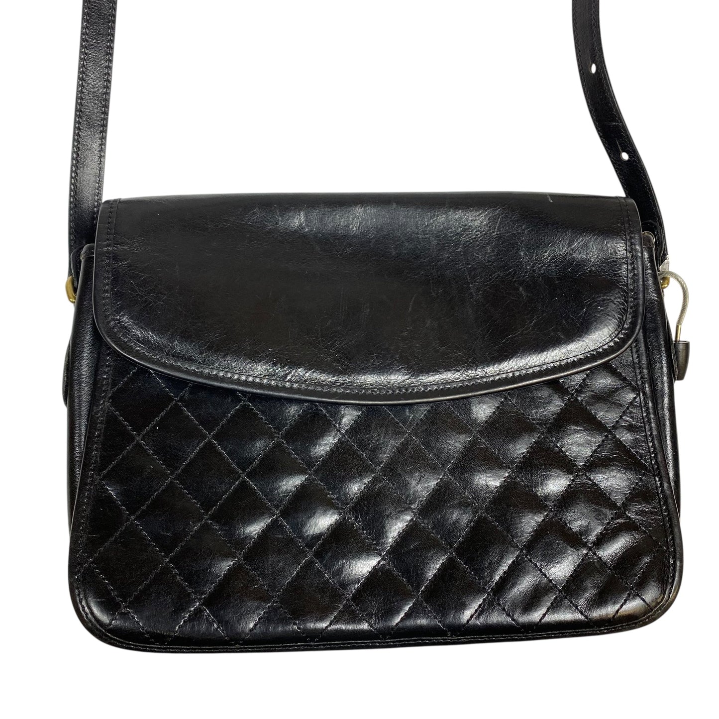 Crossbody Designer By Brahmin In Black, Size:Small