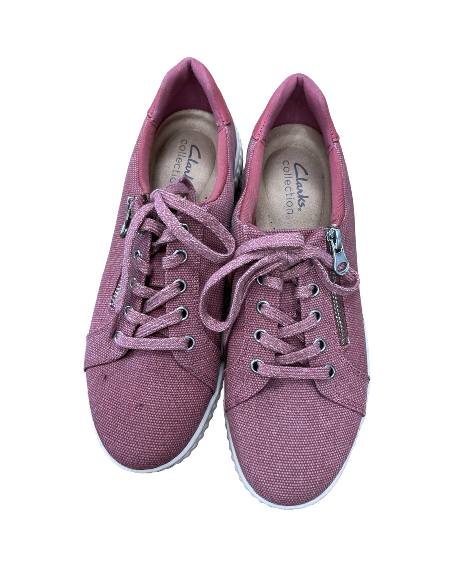 Shoes Sneakers By Clarks In Red, Size:7