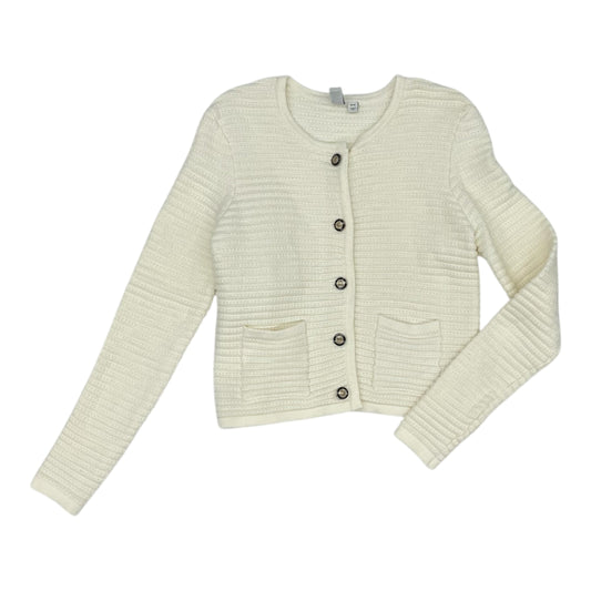 Sweater Cardigan By Joie In Cream, Size:M