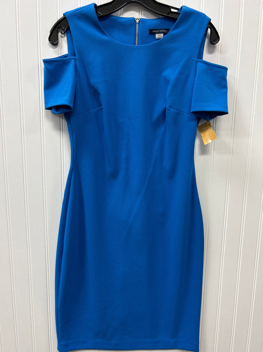 Dress Work By Tommy Hilfiger In Blue, Size:4