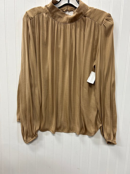 Top Ls By Banana Republic In Tan, Size:M