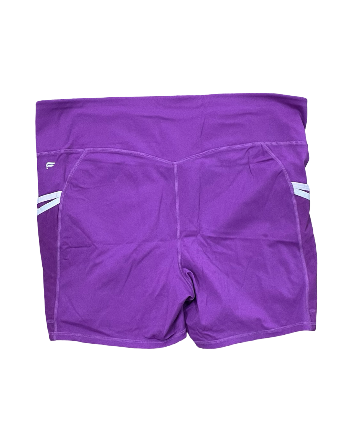 Athletic Shorts By Fabletics In Purple, Size:3X