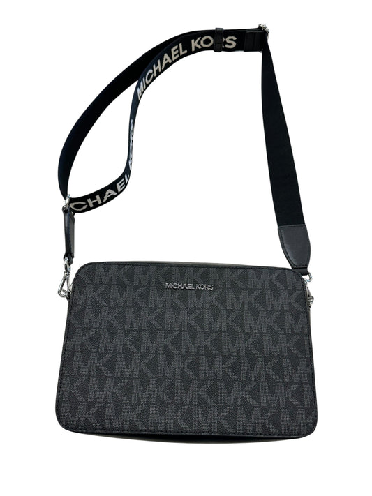 Crossbody Designer By Michael Kors In Black, Size:Medium