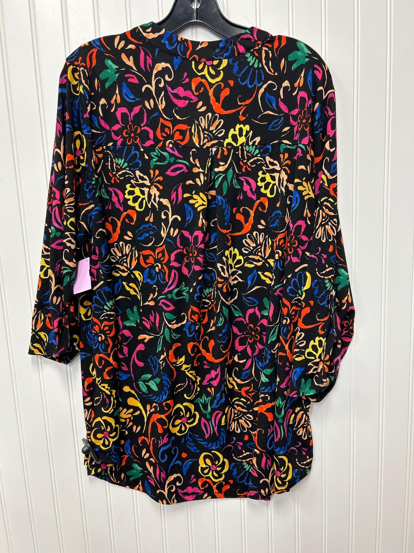 Top Ls By Dear Scarlett In Black, Size:Xl