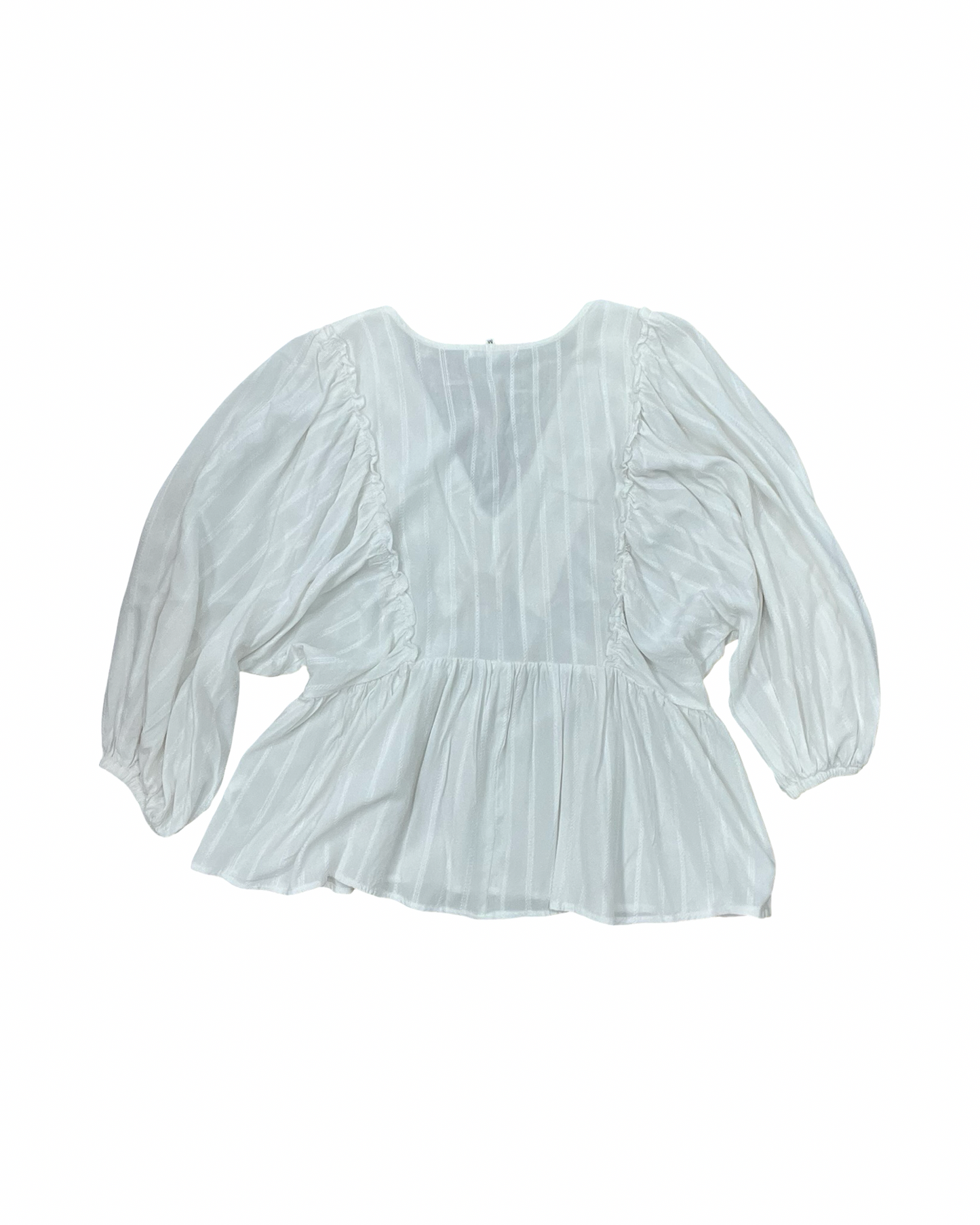 Top 3/4 Sleeve By Maurices In White, Size:M