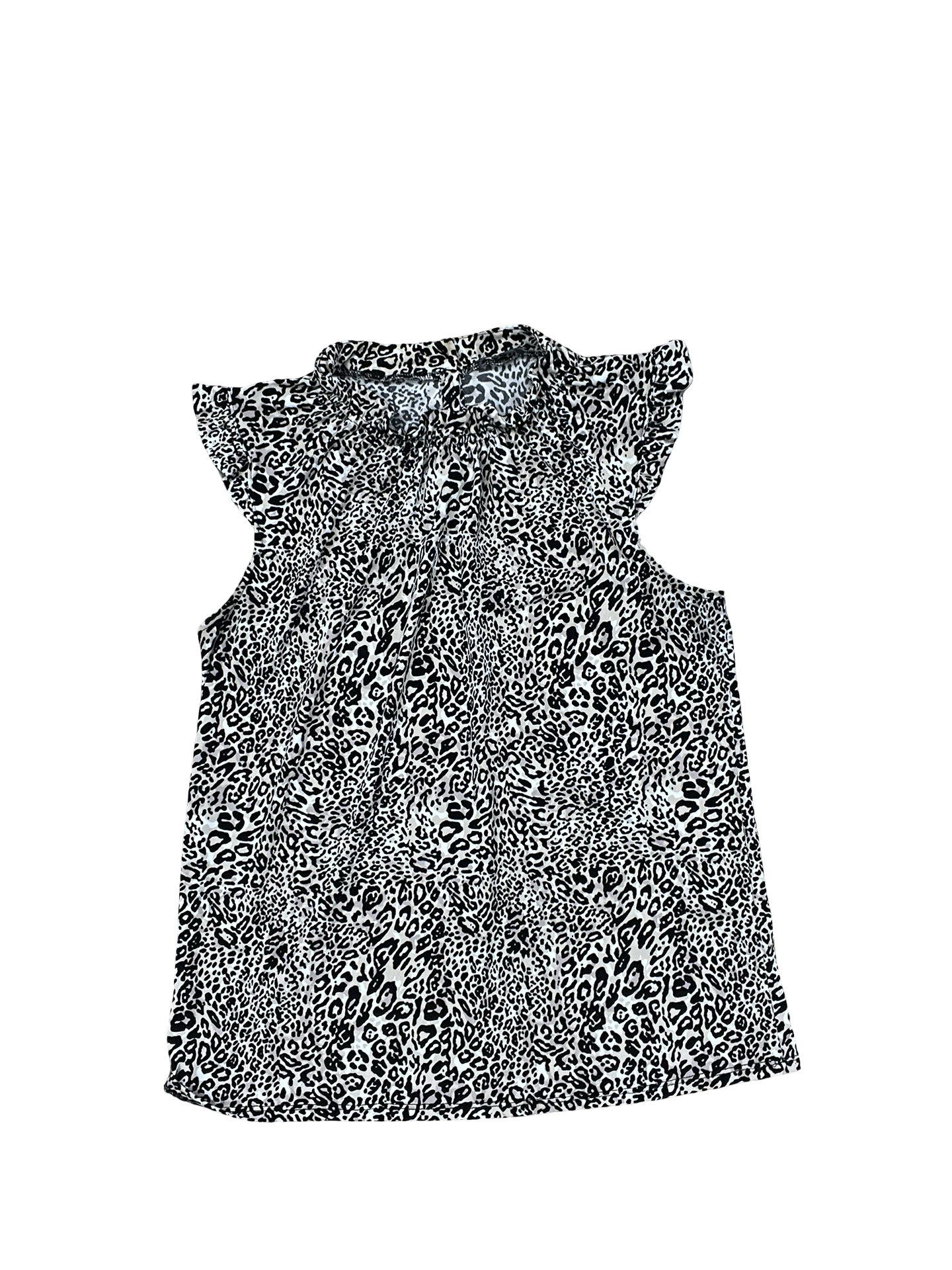 Top Sleeveless By Adrianna Papell In Animal Print, Size:M