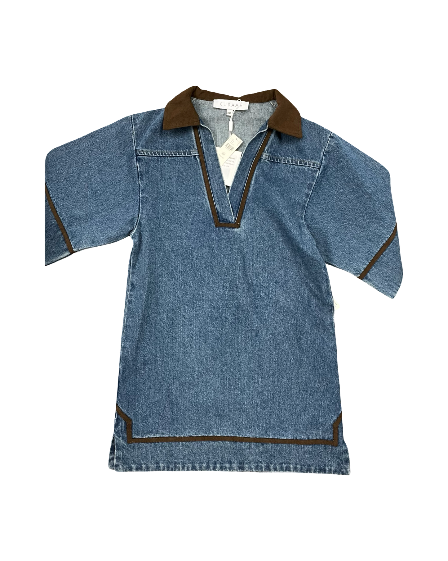 Dress Casual Midi By Clothes Mentor In Blue Denim, Size:Xsp
