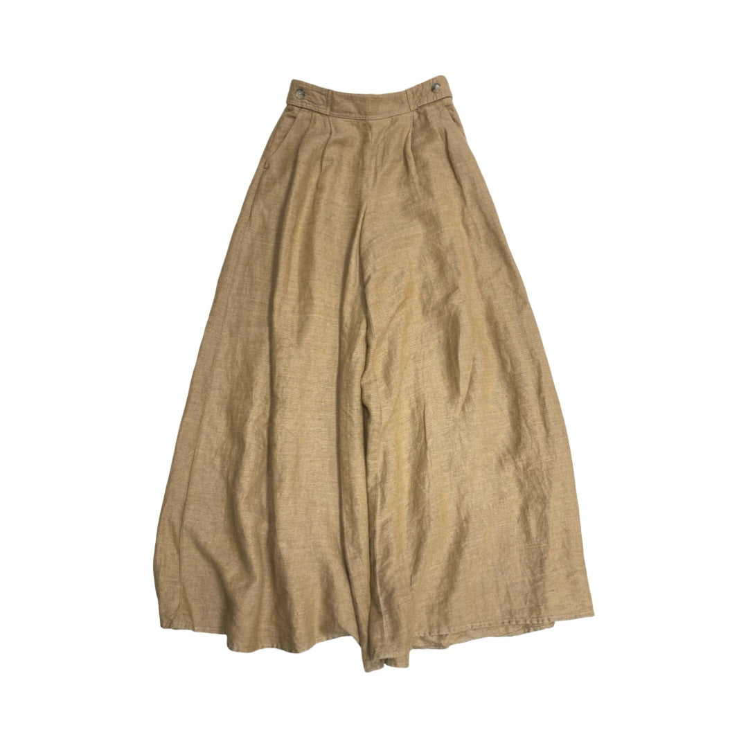 Pants Wide Leg By Banana Republic In Brown, Size:6
