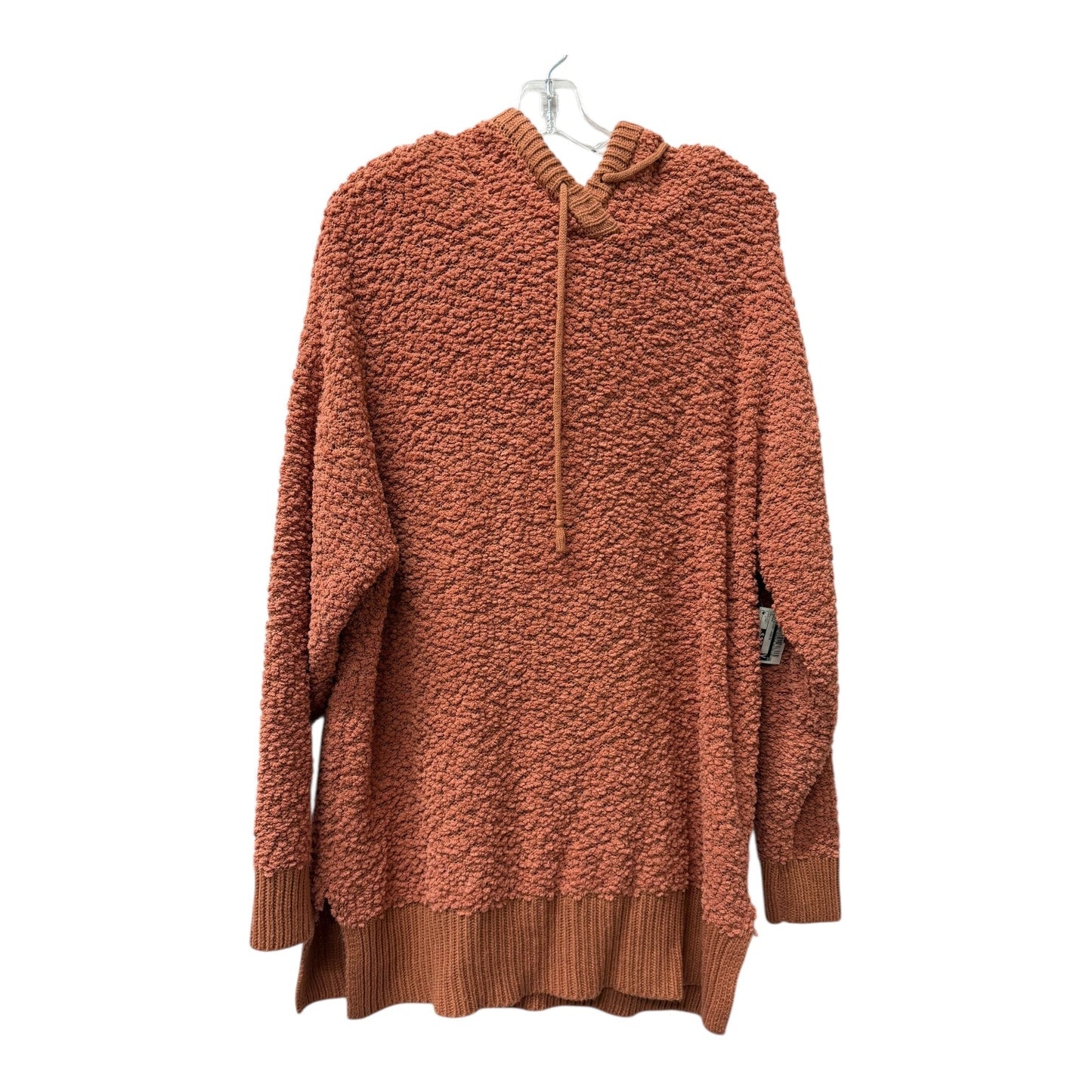 Sweatshirt Hoodie By Zenana In Orange, Size:Xl