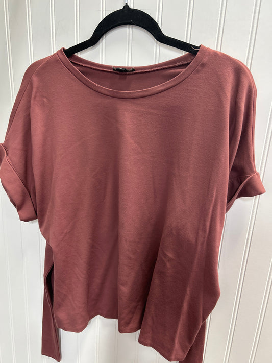 Top Ss By Express In Maroon, Size:M