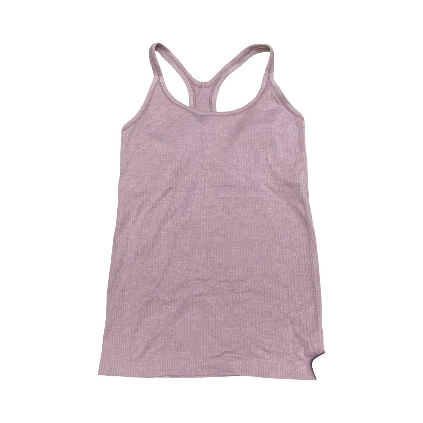 Athletic Tank Top By Lululemon In Mauve, Size:6