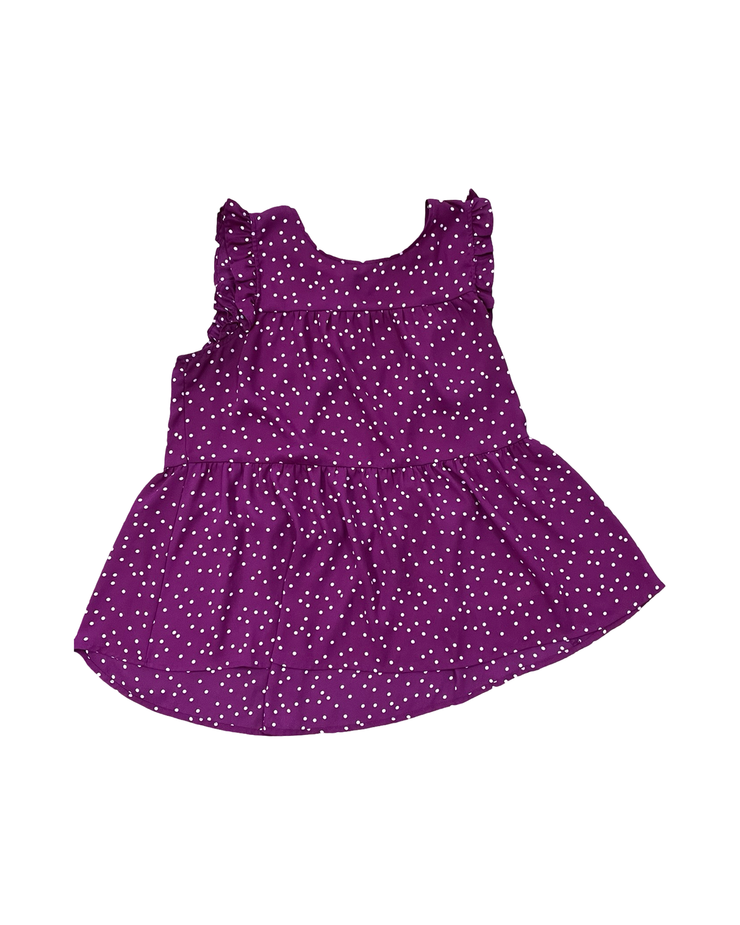 Top Sleeveless By Maurices In Polkadot Pattern, Size:M
