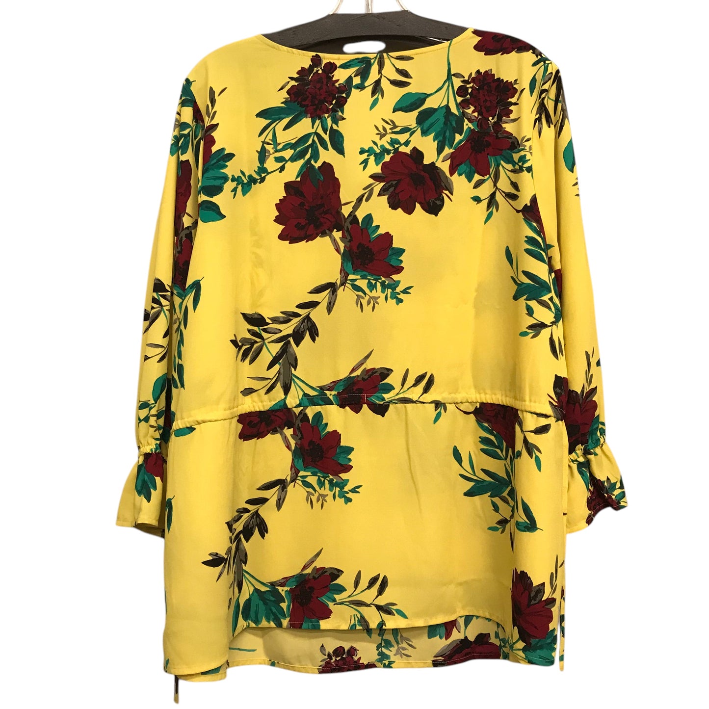 Top Ls By Evri In Floral Print, Size:1X