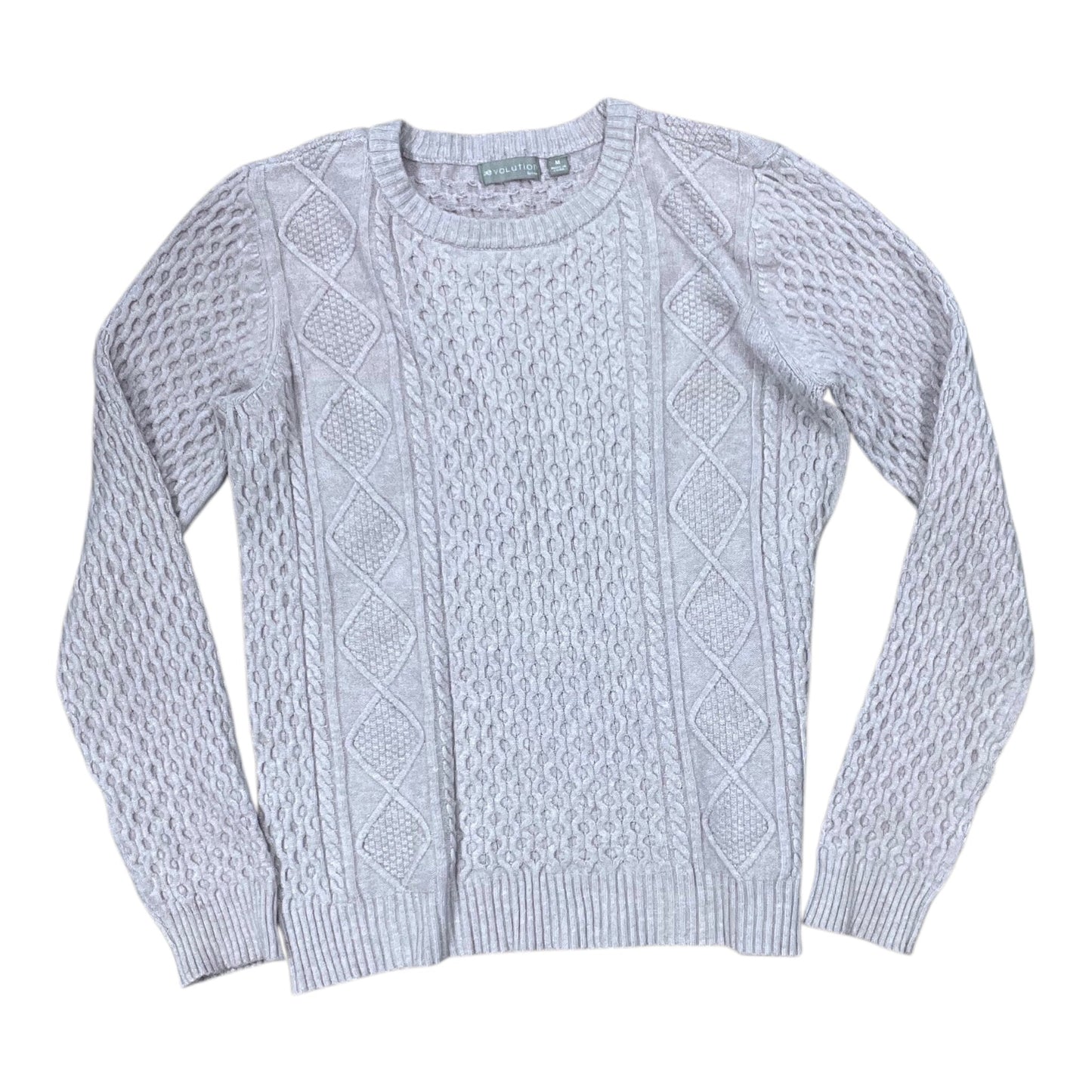 Sweater By Evolution In Purple, Size:M