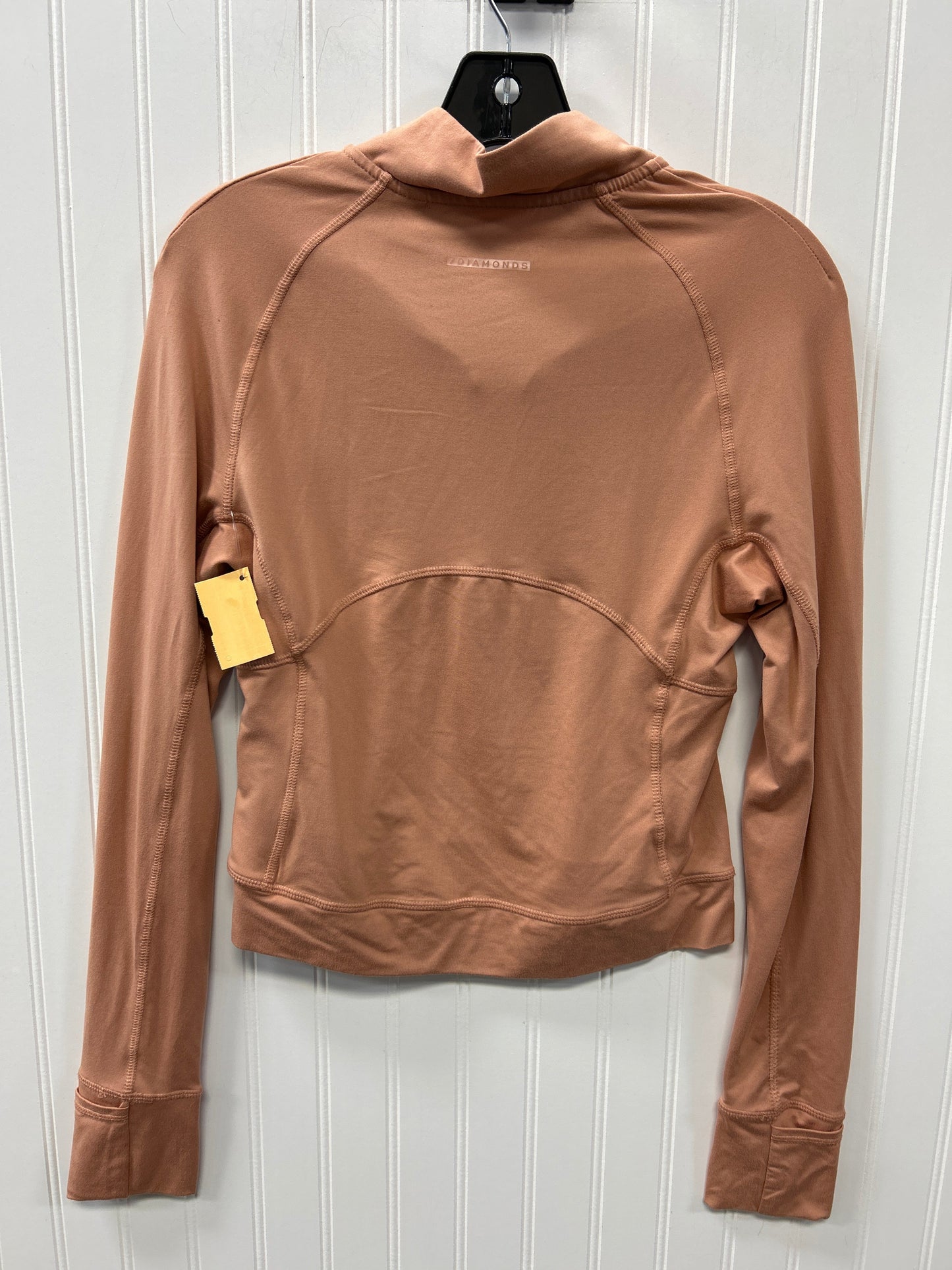 Athletic Top Ls Collar By Cmb In Orange, Size:S