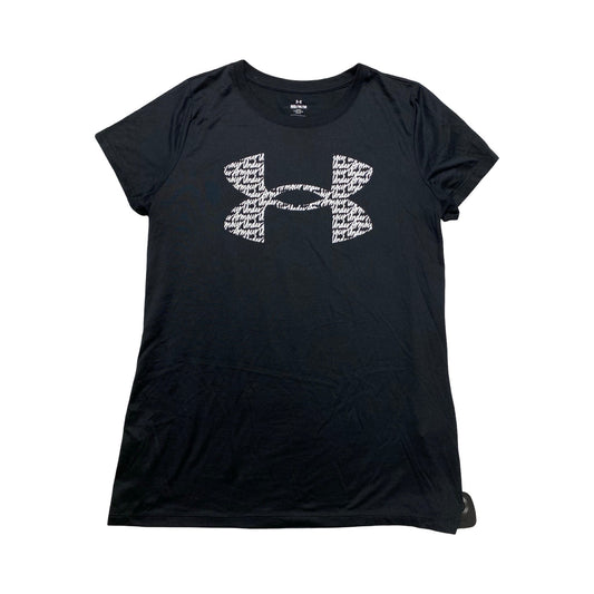 Athletic Top Ss By Under Armour In Black, Size:M