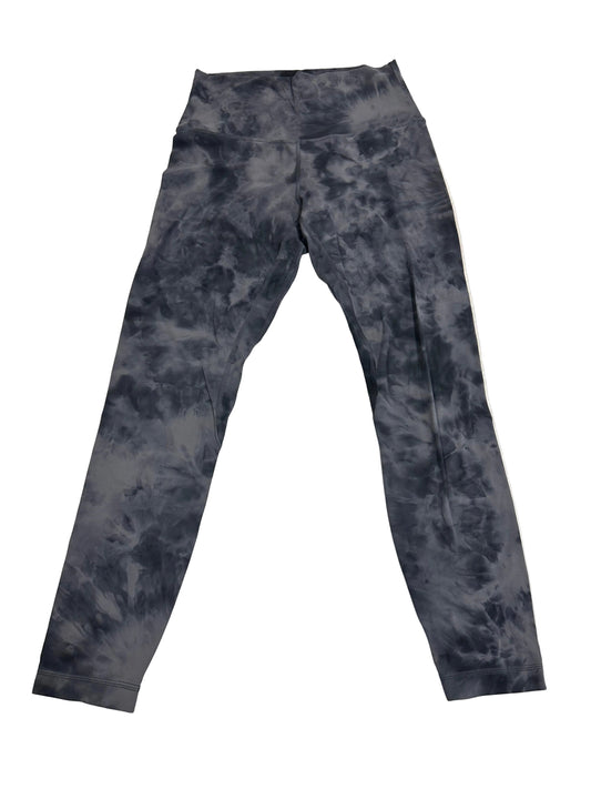 Athletic Leggings By Lululemon In Camouflage Print, Size:6
