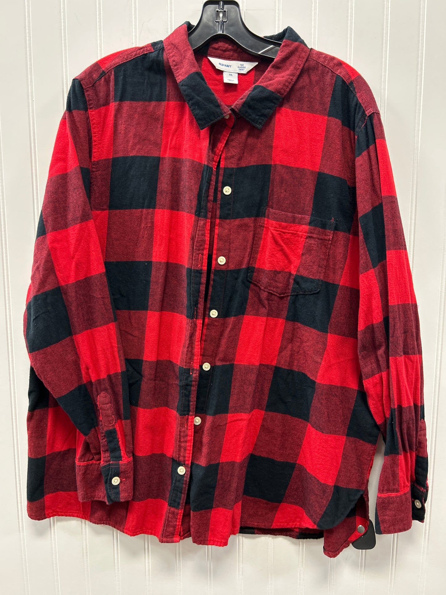 Top Ls By Old Navy In Red, Size:1X